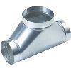 Spiralo t-stuk 90° 100x125x100mm